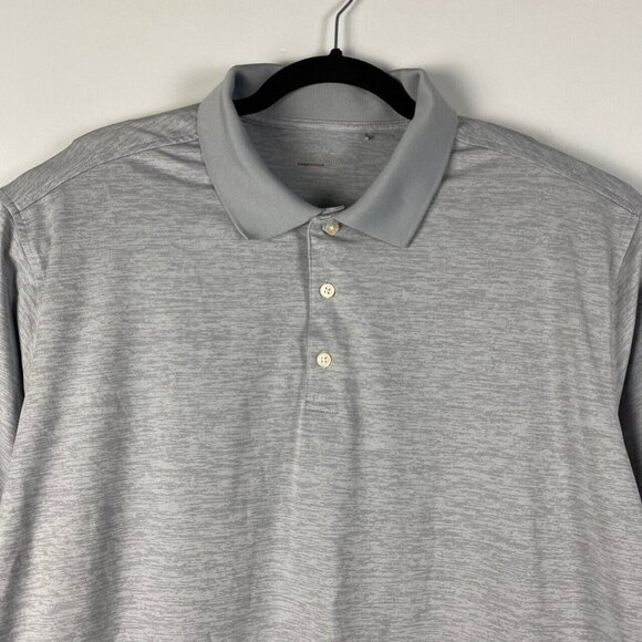 Walter Hagen Essentials Polo Mens 2XL Gray Short Sleeve Shirt Golf - Picture 2 of 10
